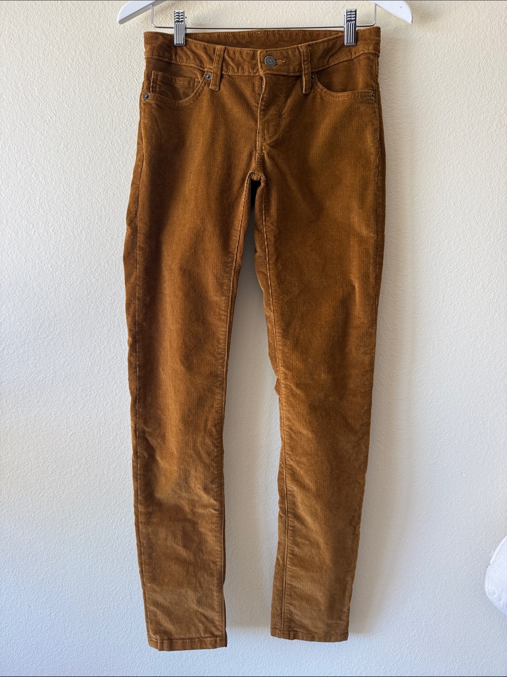 Patagonia Brown Organic Cotton Corduroy Straight Leg Pants 27